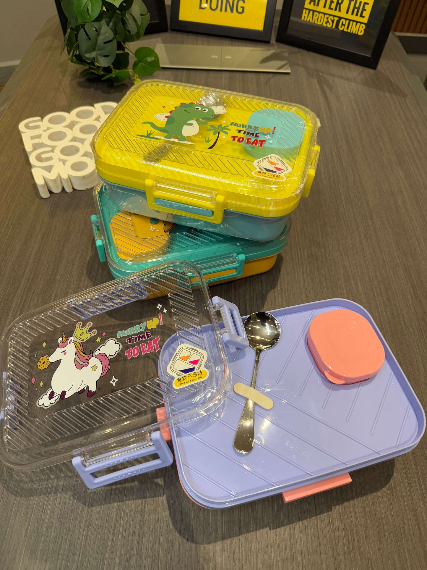 Cartoon Print Lunch Box