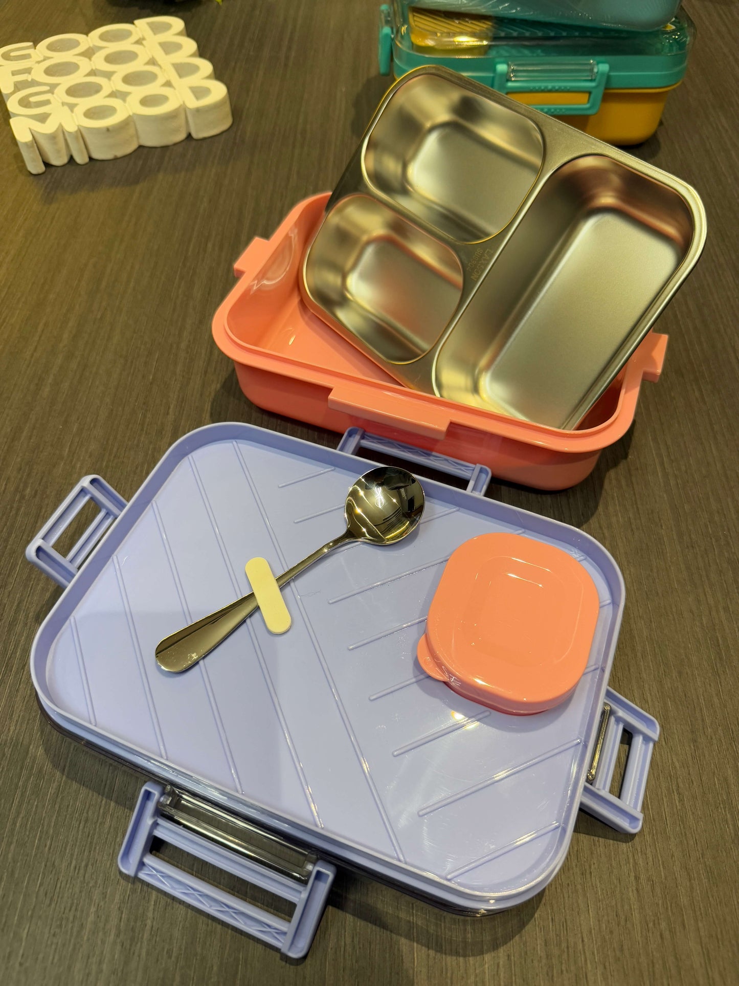 Cartoon Print Lunch Box
