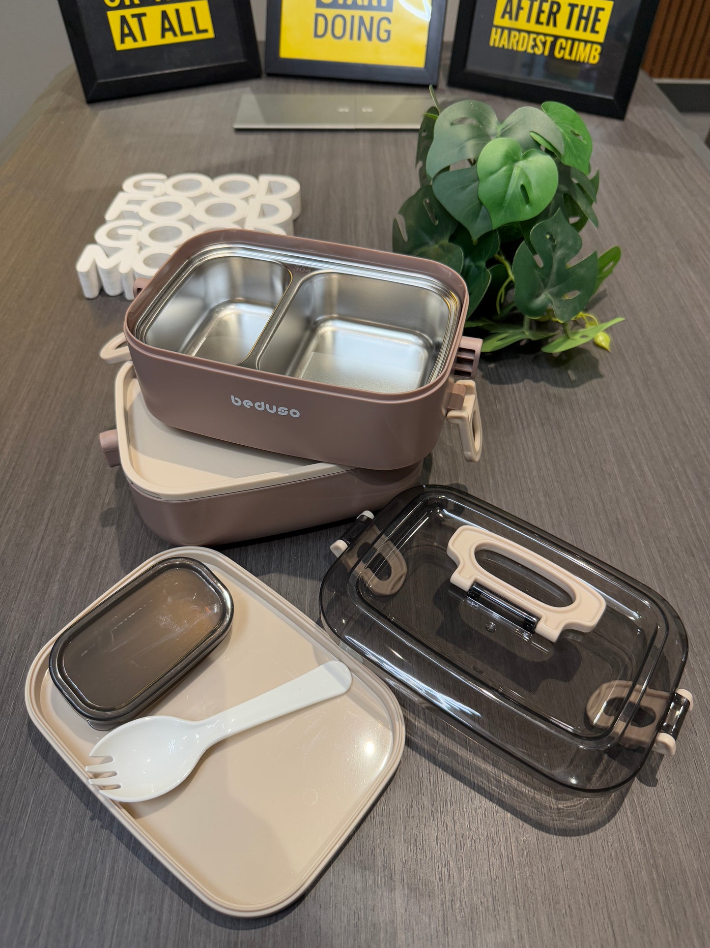 Beduso Double-Layer Bento Lunch Box
