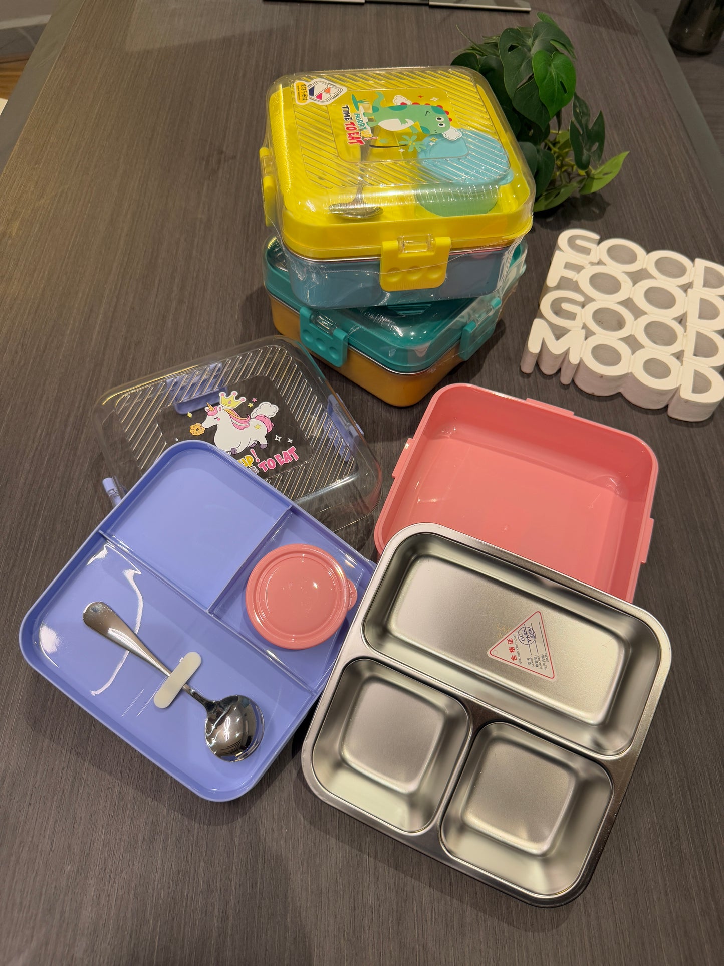 Mini Cartoon Lunch Box
