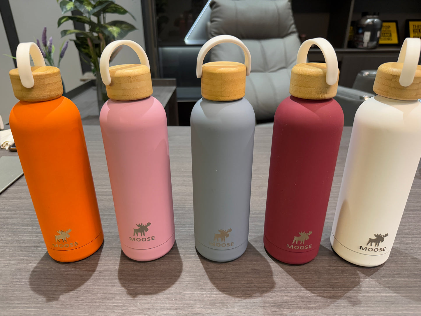 Bamboo Cap Thermo Bottle