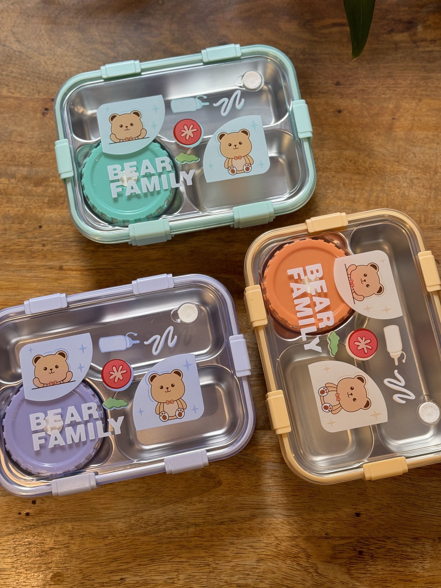 Bear Family Bento