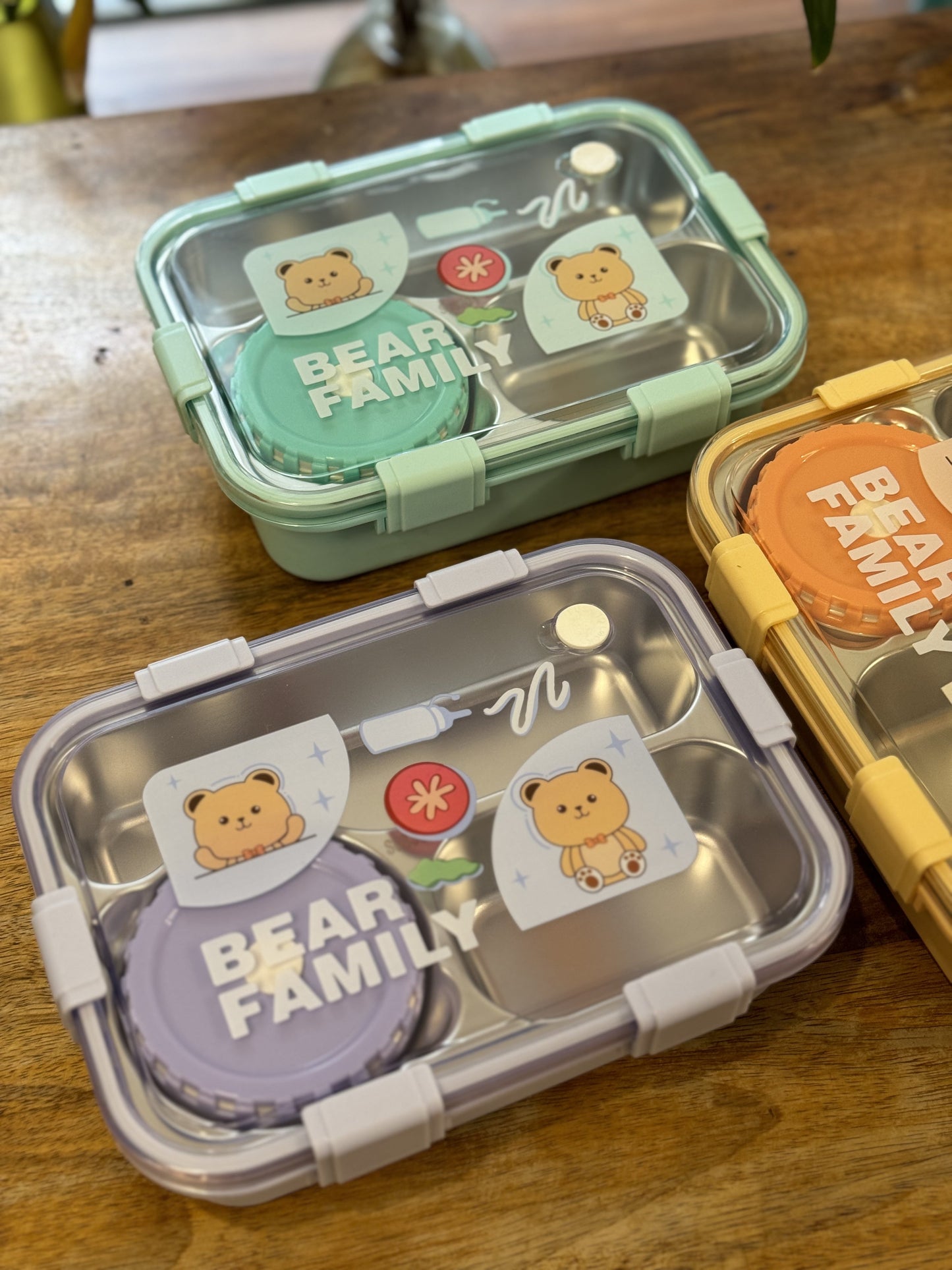 Bear Family Bento