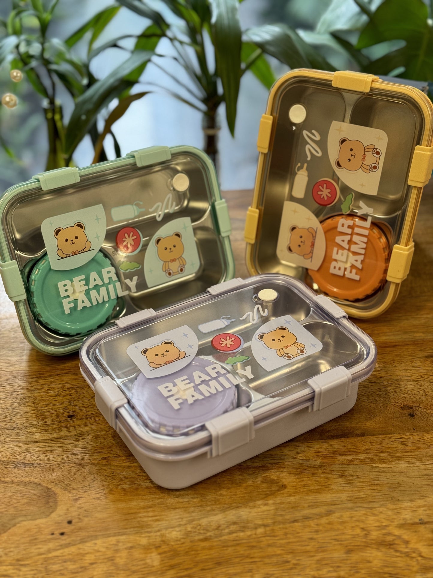 Bear Family Bento