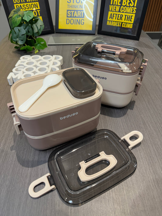 Beduso Double-Layer Bento Lunch Box