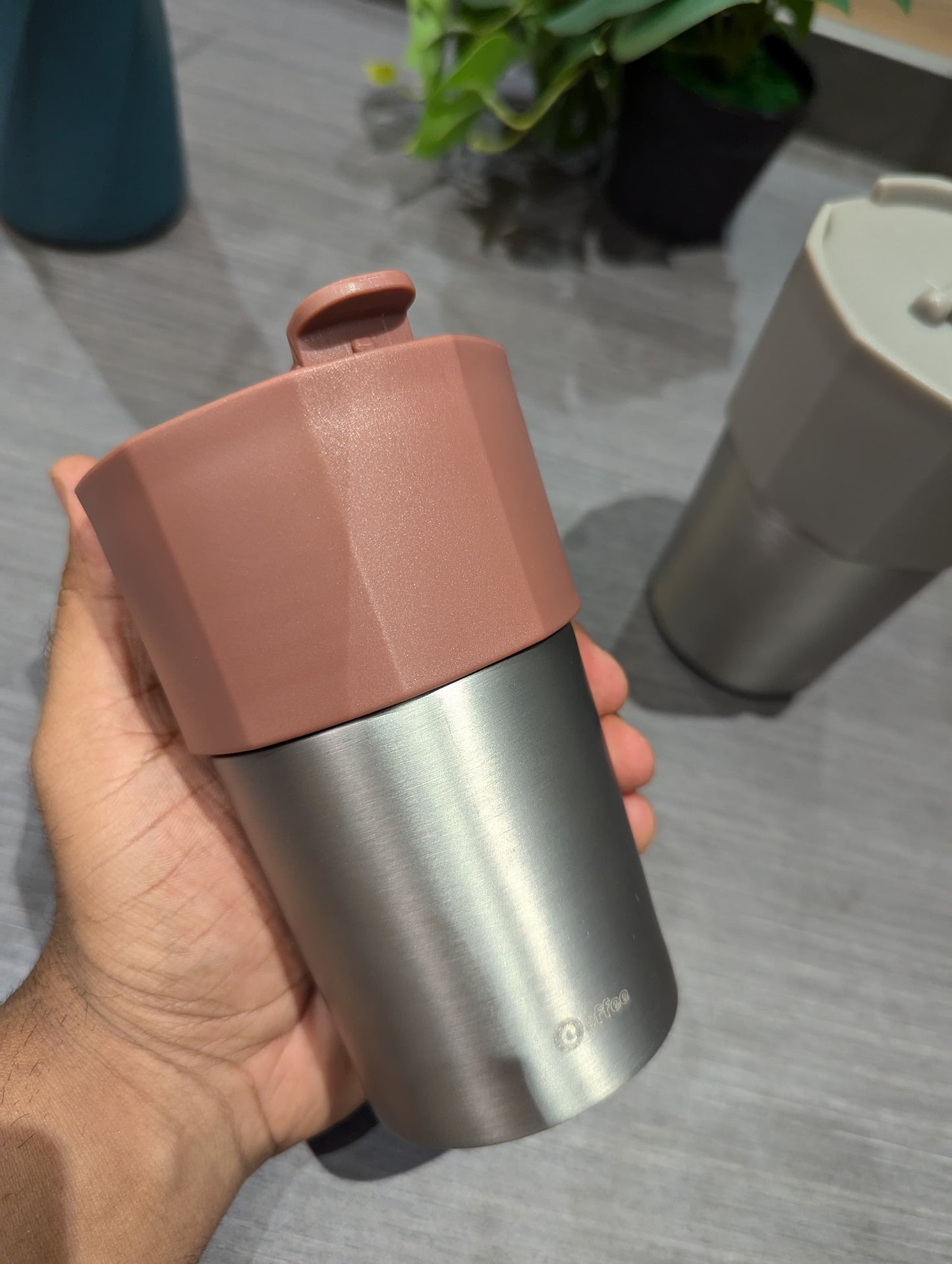 Thermal camping cup Vacuum flask water bottle